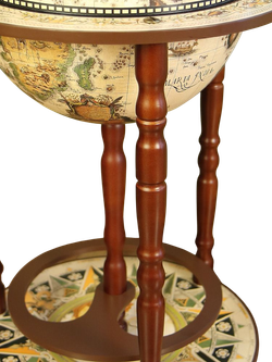 Jufeng Глобус-бар напольный d 33 Капучино