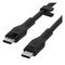 Кабель Belkin BoostCharge Flex USB-C - USB-C 1м черный (CAB009bt1MBK)
