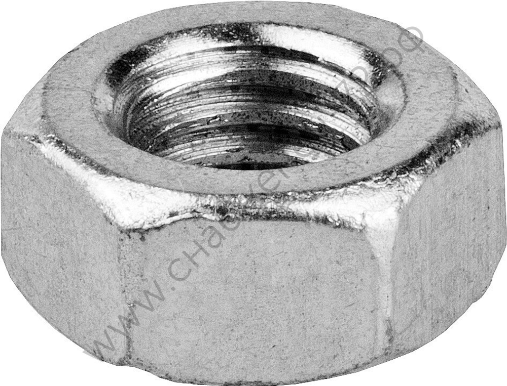ЗУБР ГОСТ ISO 4032-2014 кл. пр. 6, M16, шестигранная гайка, цинк, 5 кг (303550-16)