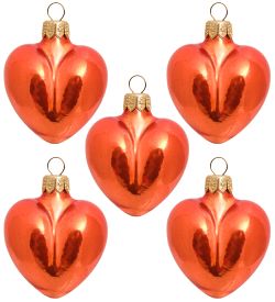 Элита НФШ-1286/5 Набор ел.украшений Шар 5шт «Сердечки»