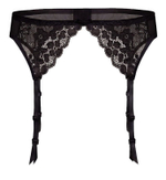 Кружевной пояс Daisy с подтяжками для чулок (Размер: XL) (Цвет: белый)