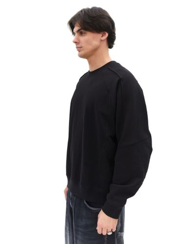 Черный хлопковый свитшот LAINE