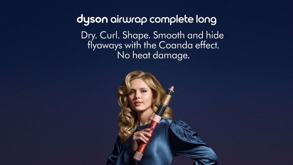 Стайлер Dyson Airwrap HS05 Complete Long, клубнично-бронзовый/розовый румянец (Strawberry Bronze/Blush Pink)