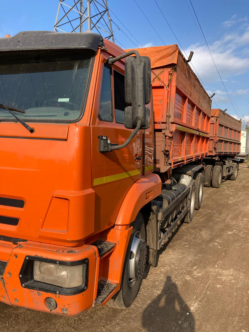 НефАЗ 4514* на шасси КамАЗ 65115 6x4 Зерновоз 45143-5H (Дизельный, 6,7 л, 301 л.с., МТ)