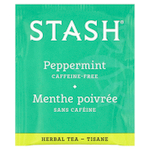 Stash Tea, Herbal Tea, освежающая перечная мята, без кофеина, 20 чайных пакетиков, 20 г (0,7 унции)