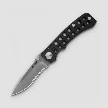 Складной нож CRKT Ruger Knives Go-N-Heavy Compact CR/R1804 c клинком из стали 8Cr13MoV, рукоять алюминий
