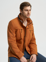 Мужская ветровка с капюшоном в классическом стиле от бренда Vizani