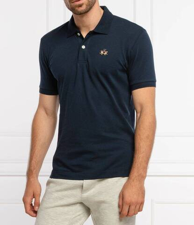 поло eduardo La Martina - темно-синий(CCMP02 PK001)