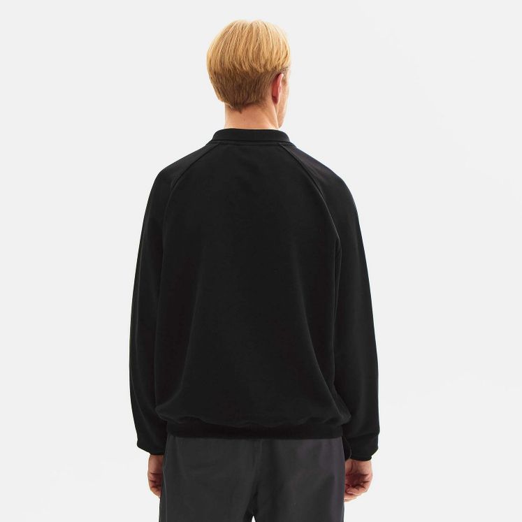 Свитшот ANTEATER Crewneck Polo, черный