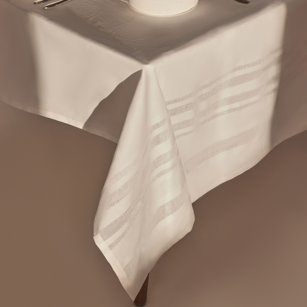 Скатерть Фиеста 176х300см, лен 48%, хл 52%, 206 гр/м2