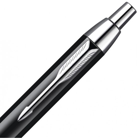 Шариковая ручка Parker IM Metal, K221, цвет: Black CT, стержень: Mblue, S0856430