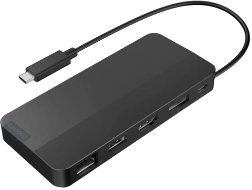 Док-станция Lenovo USB-C Dual Display Travel Dock with 100W Adapter_EU