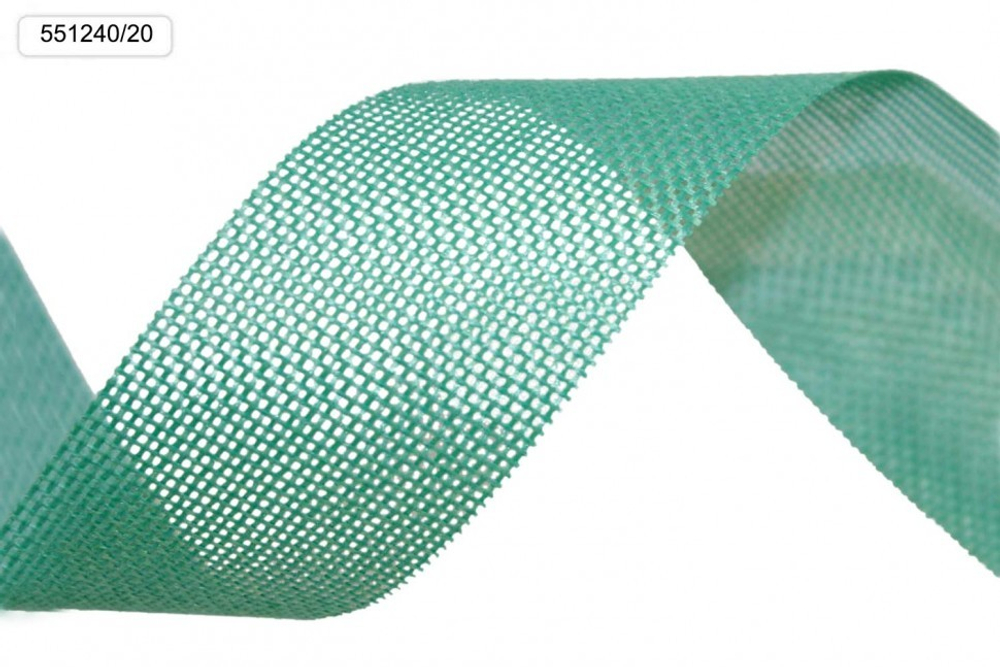 Лента Льняная 4см х 28м (Зеленый)