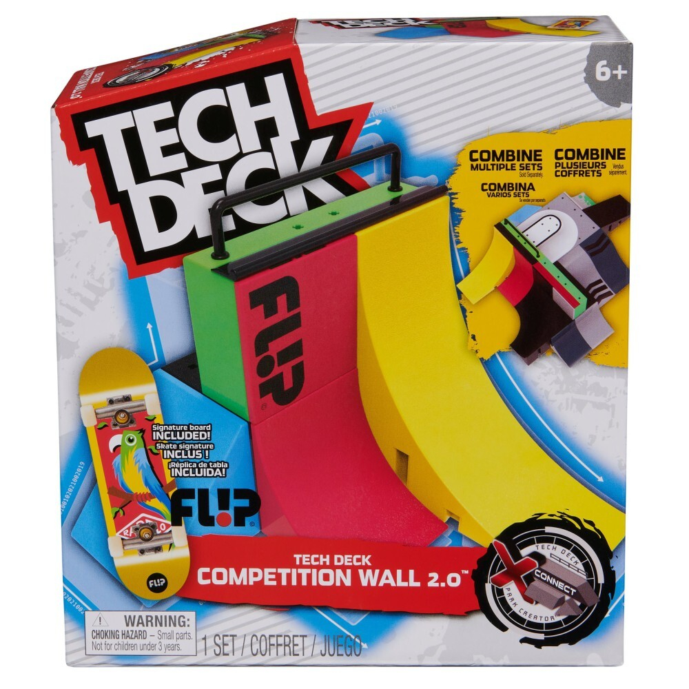 Tech Deck X-Connect - Competition Wall 2.0 стартовый набор + скейтборд Flip fingerboard 20145975 / артикул   13896 6069423 20145975  / GTIN 778988600511