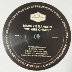 Винтажная виниловая пластинка LP Marilyn Manson We Are Chaos (EU 2020) (White Vinyl)