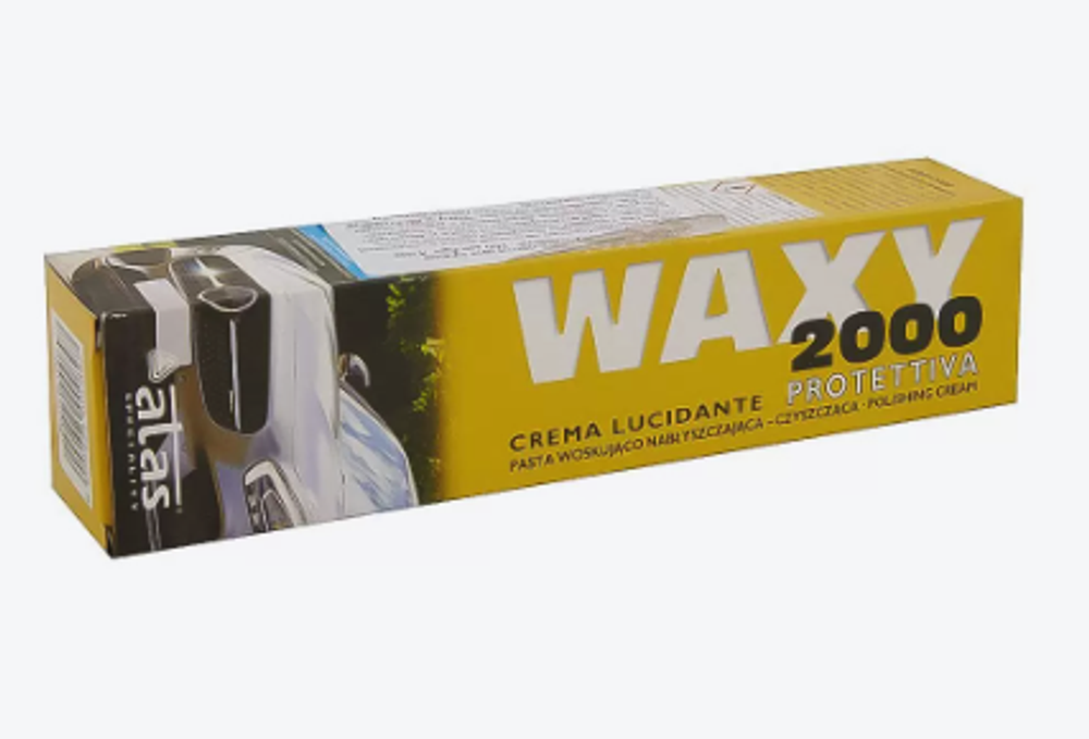 Полироль кузова  Atas WAXY-2000 протевита (желтая) ( 75мг)