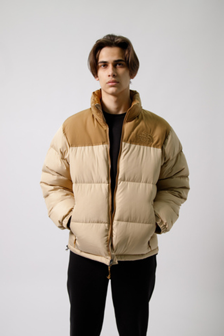 Куртка TNF пух (беж.)