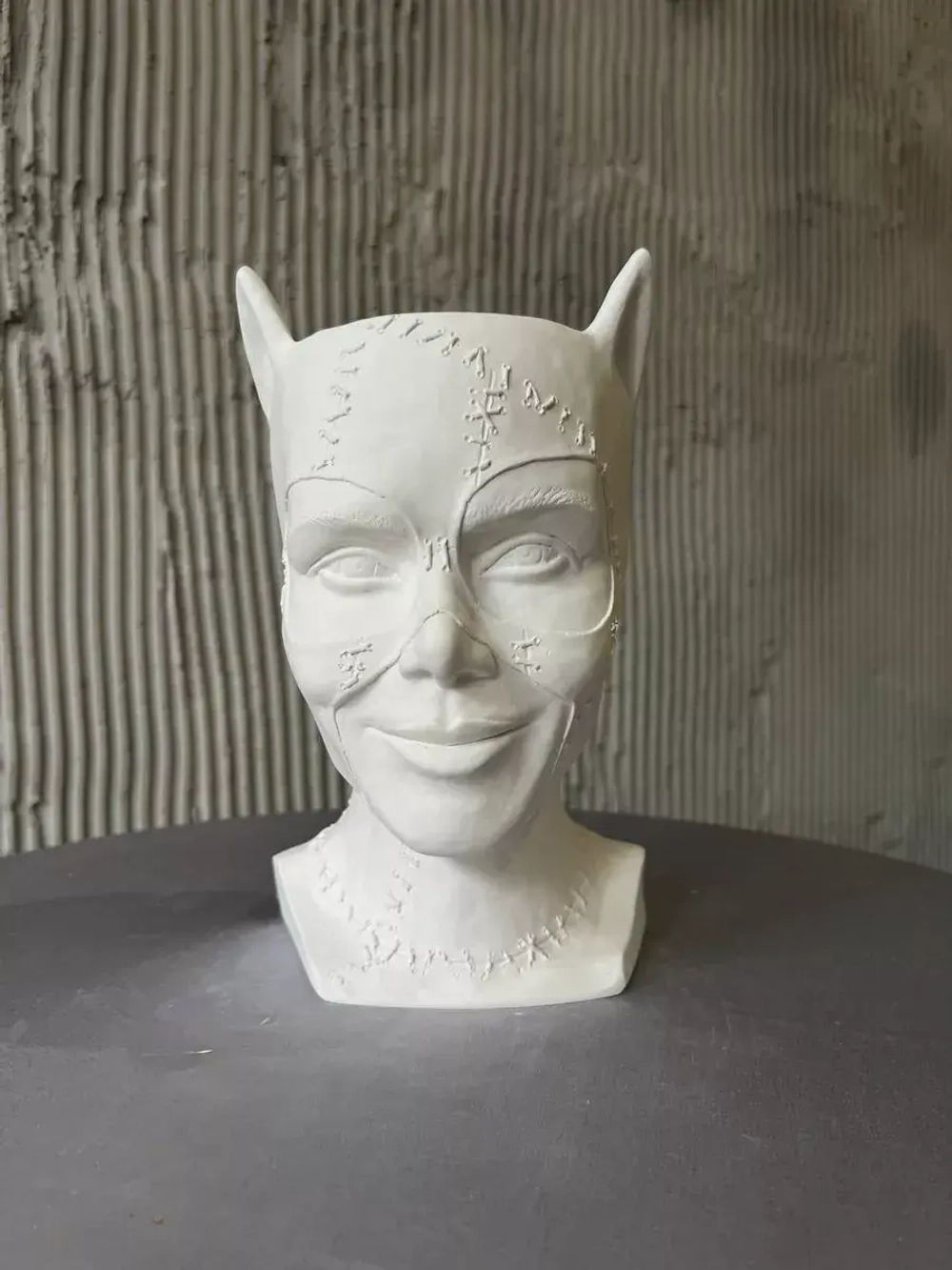 Ваза Кошка для сухоцветов и декора