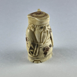 Статуэтка нэцкэ Дзюродзин с волшебным мечом