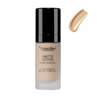 Матирующая тональная основа #02 тон Porcelain Pierre Rene Matte Active Fluid Foundation 30мл