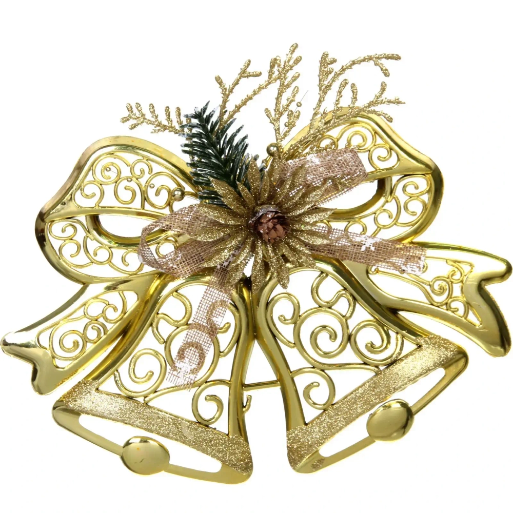 Украшение новогоднее «Лесное чудо» 27*20 см, Золото