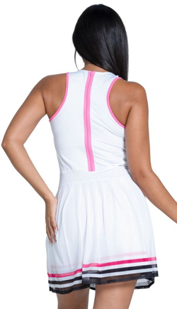 Теннисное платье Lucky in Love Pickleball Prints Kinetic Energy