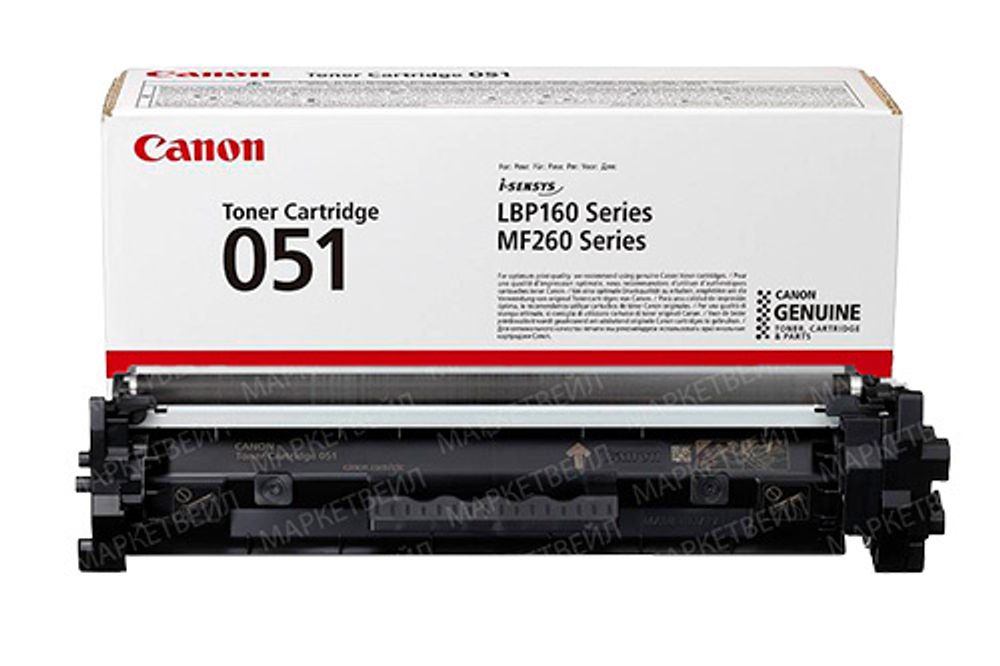Тонер-картридж CANON 051 BK (2168C002)