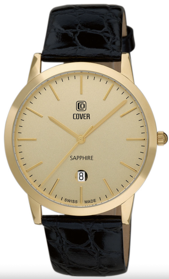 Cover CO123.16 Gent – мужские часы с сапфировым стеклом и датой