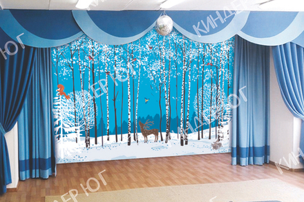 Занавес "Зима" арт. з200-4