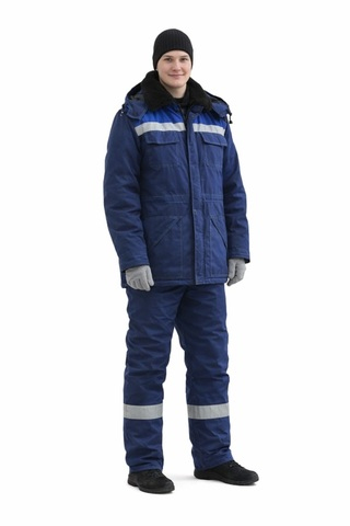 Костюм "Nerss-ЛИДЕР"  п/к, синий и СОП 50мм тк.Гретта