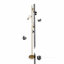 Напольный светильник (торшер) Freya FR5372FL-03BS