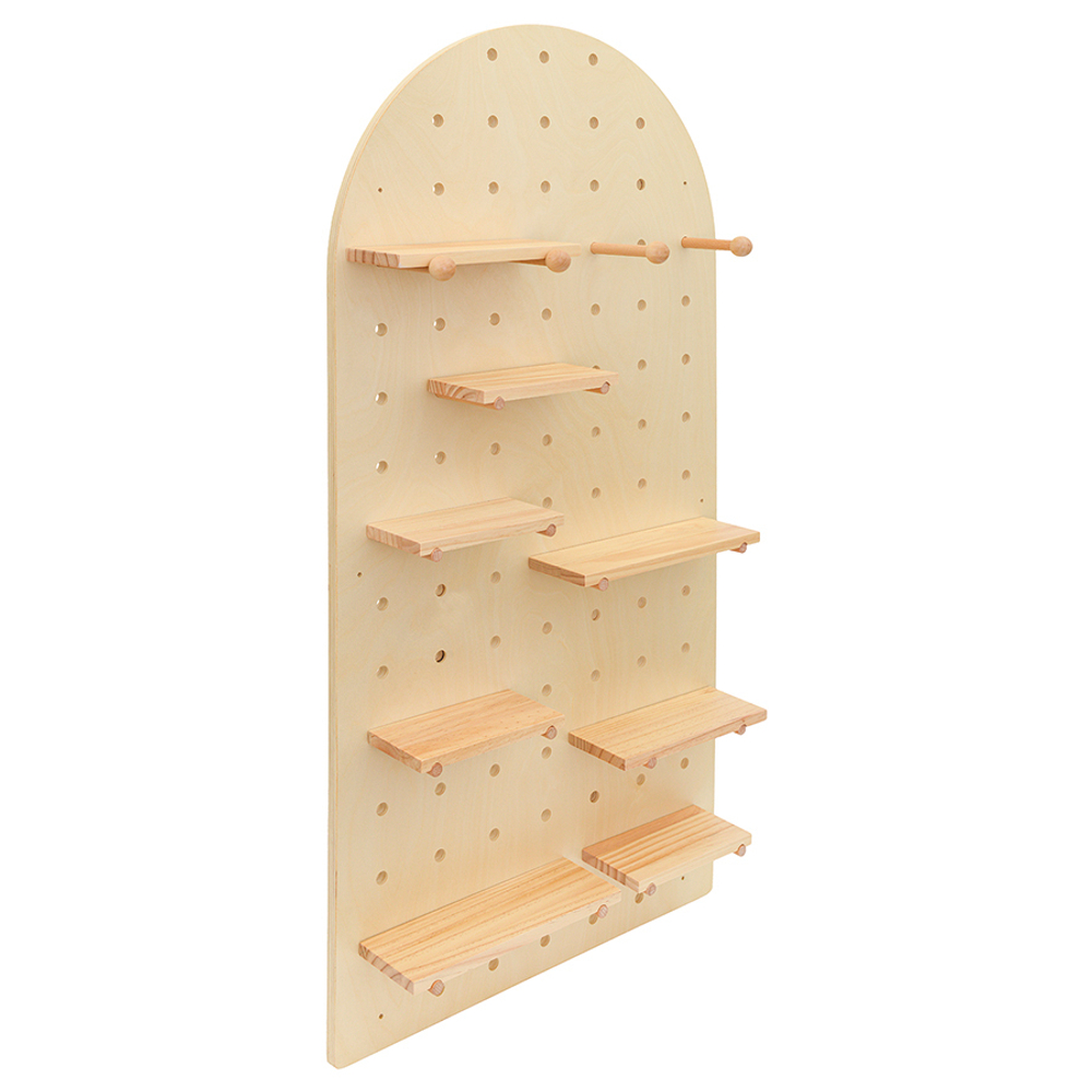 Полка настенная 60х120см Bergenson Bjorn Shely светлое дерево