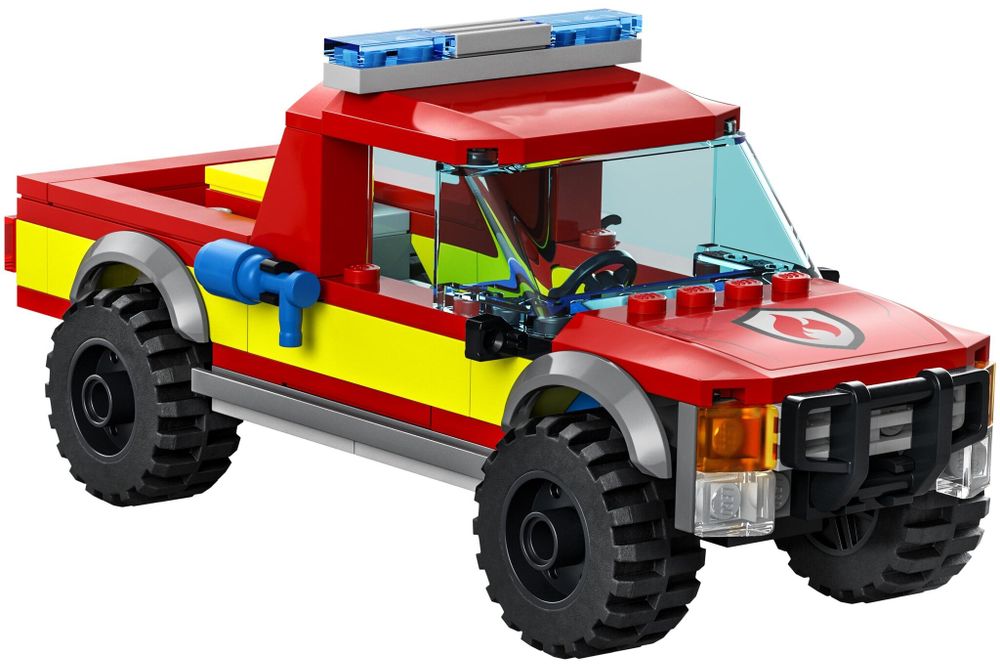 Конструктор LEGO City Fire 60319 Пожарная бригада и полицейская погоня