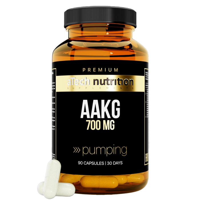Аргинин альфа-кетоглутарат, AAKG, aTech Nutrition Premium, 90 капсул