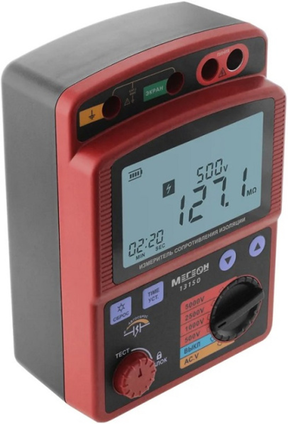 Измеритель сопротивления изоляции МЕГЕОН 13150
