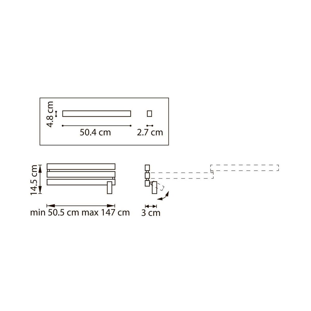 Бра (светильник настенный) Dive Lightstar 740647