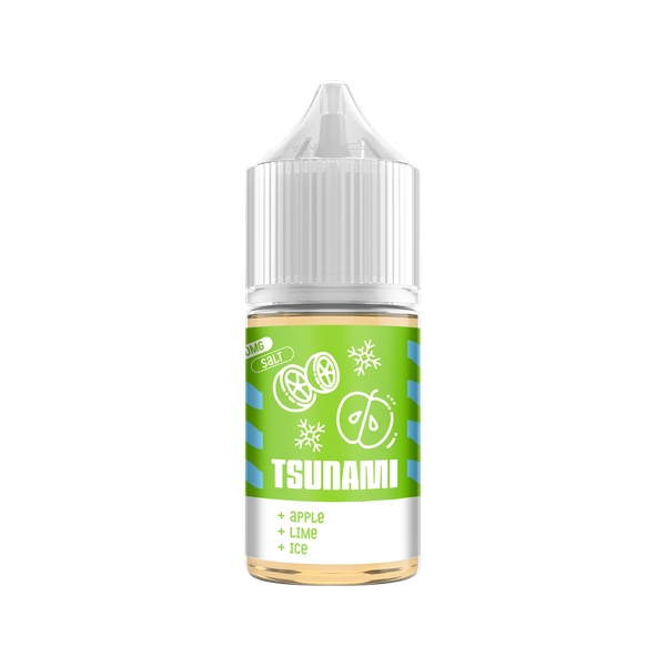 Купить Жидкость Tsunami Salt - Apple + Lime + Ice 30 мл