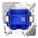 Вывод кабеля , (белый глянцевый) Voltum S70 VLS080201