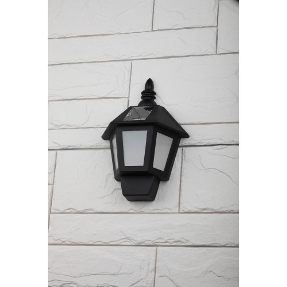 Светильник уличный ЭРА ERAFS08-36 фасадный Фонарь 2 режима на солнечной батарее 40 LED 7 Лм