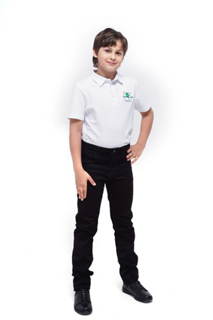 Поло с коротким рукавом для мальчиков и девочек
