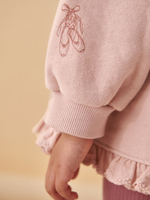 Толстовка и легинсы в комплекте для девочки Next 377-655, Розовый