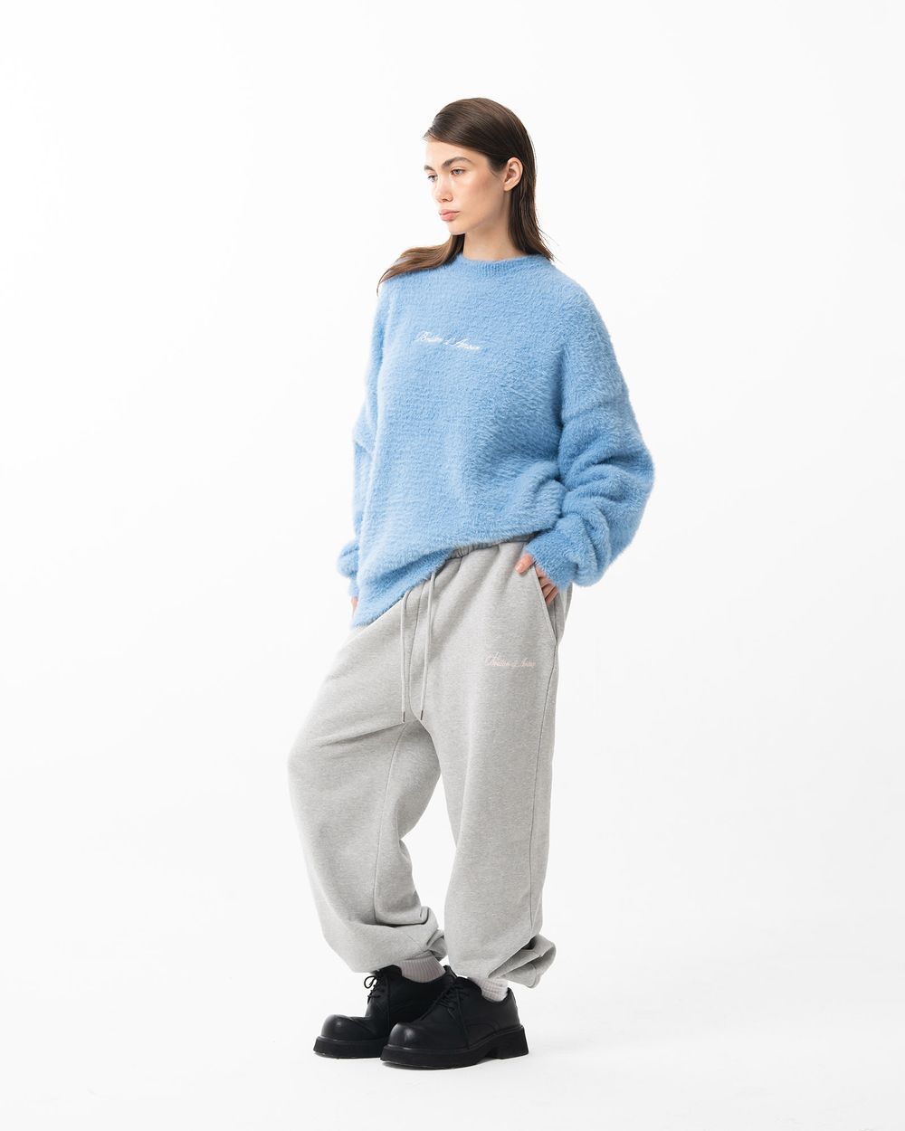 Свитер Bruler d'Amour Wispy Clouds голубой