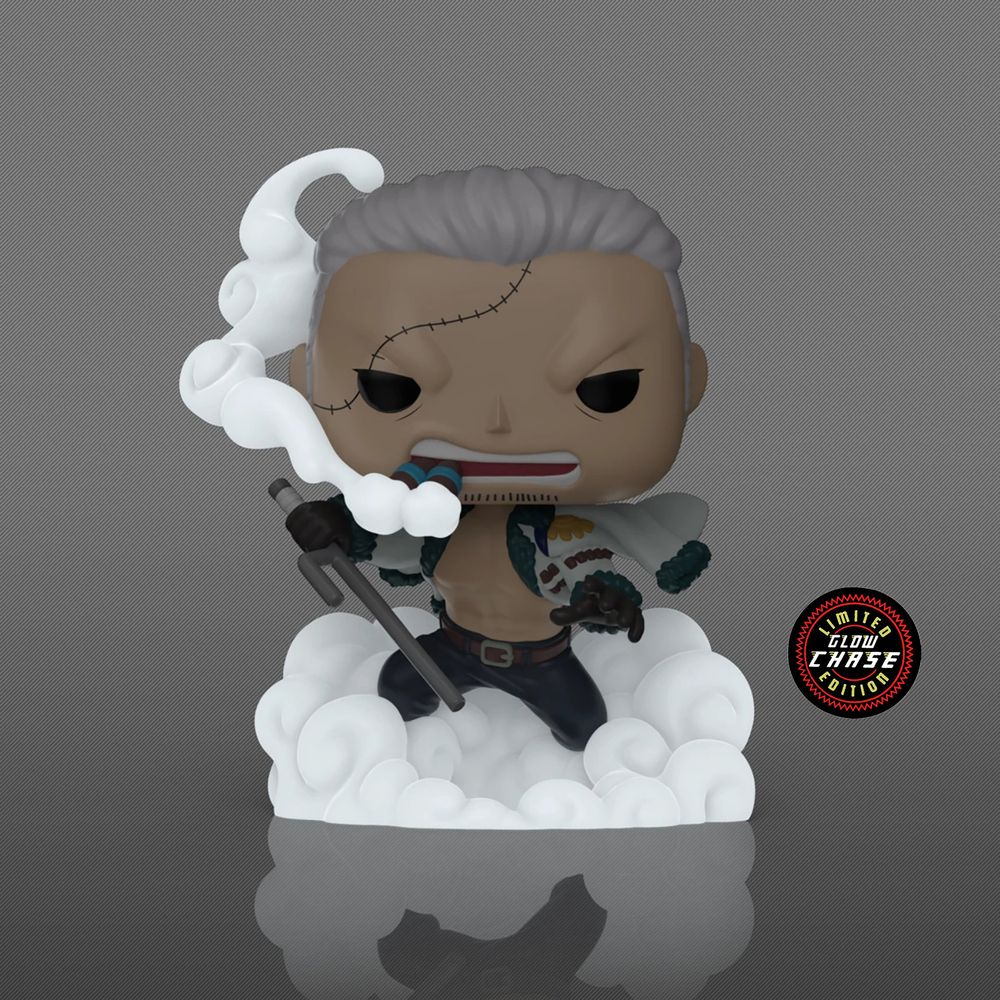 Фигурка Funko POP! Plus Animation One Piece Smoker (GW) Chase (Exc) (1914)