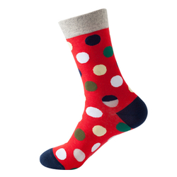 Носки р.35-40 "Bubbles" Red