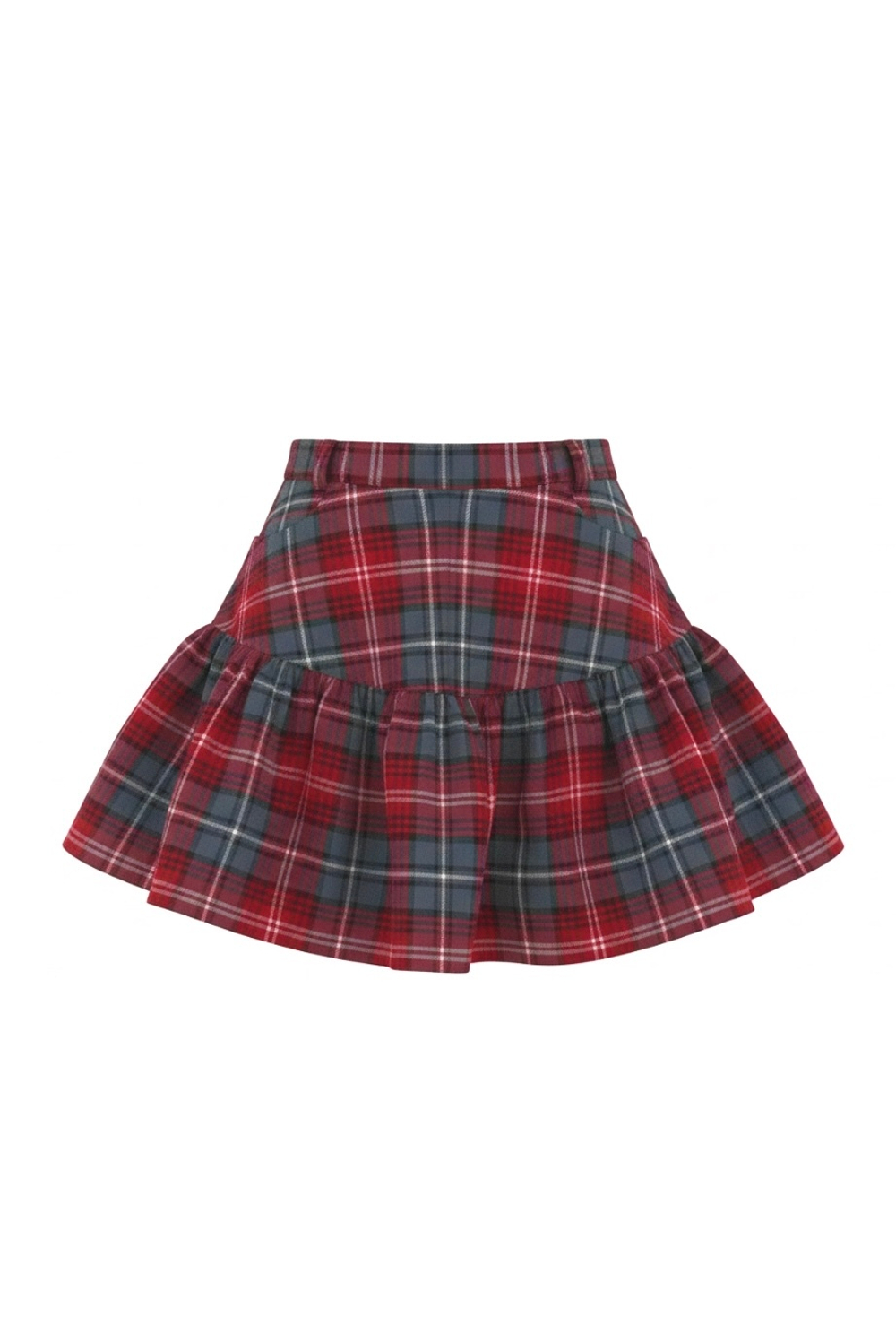 Юбка мини в клетку