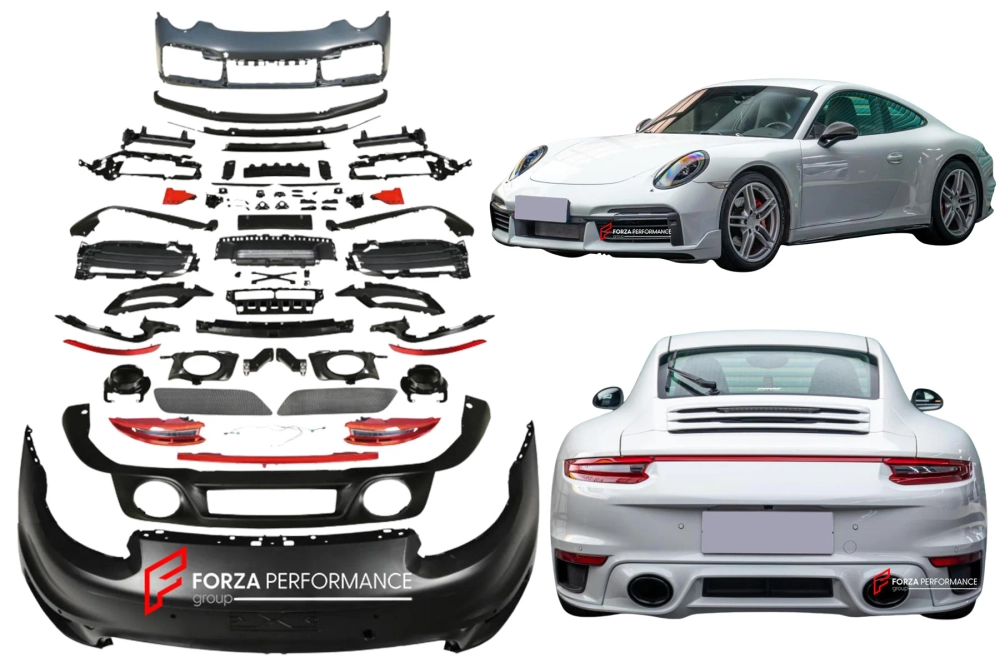 Обвес переделка в стиле 992 TURBO SD для PORSCHE CARRERA 911 991.1 / 991.2 2012–2019