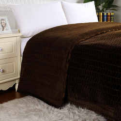 Плед 220x240 Sofi De MarkO Орфей коричневый