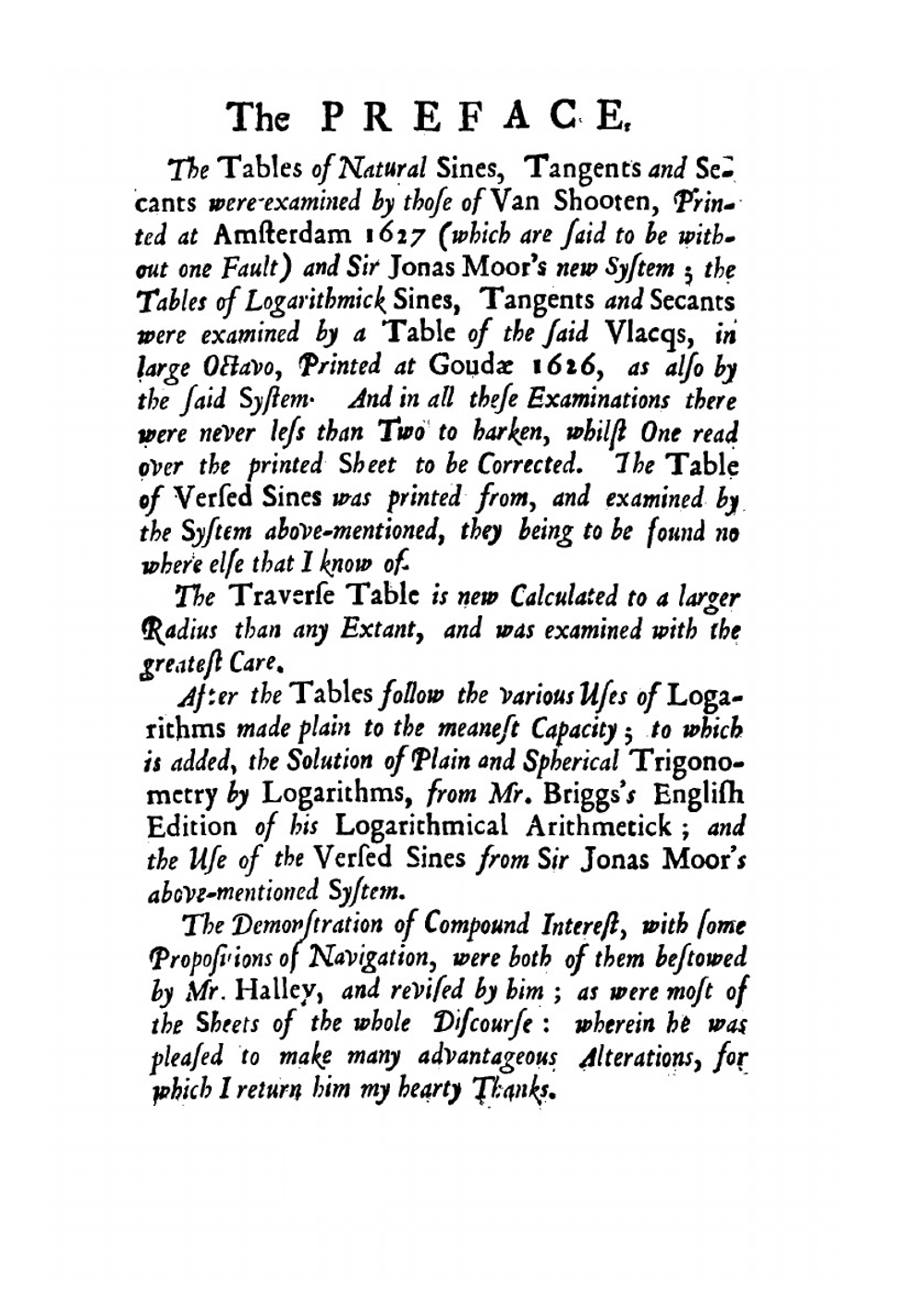 Mathematical Tables. Contrived after a most comprehensive method | John Wallis