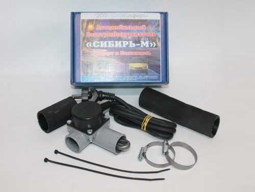 Подогреватель предпуск. /2101-07-08-15/ (0,6 кВт)  Сибирь  (на патрубок) (СИБИРЬ)