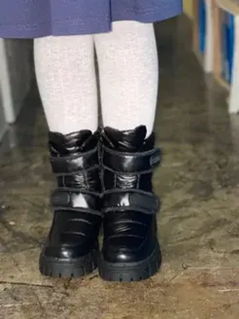 Сапоги зимние для девочки